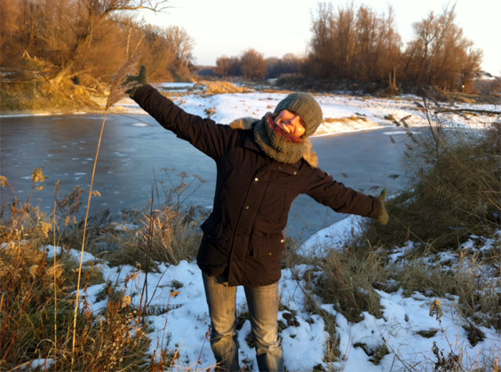 Ein wunderschöner Wintertag in den Donauauen