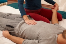 The first touch gives me feedback about the needs of your body