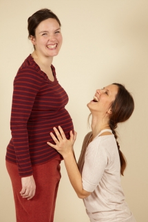 The baby responses!